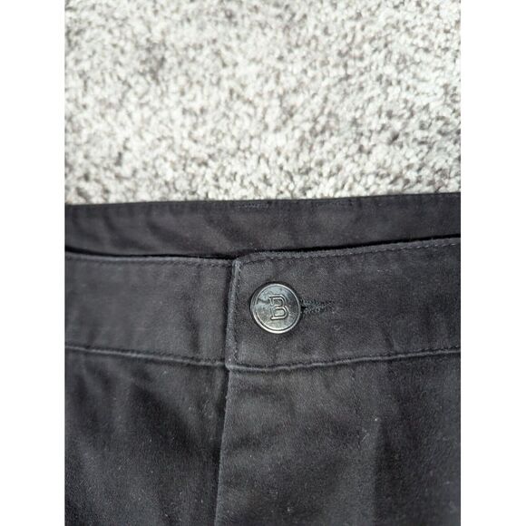 Bylt Pants‎ Mens Large Black Classic Chino Pant Stretch Golf Work Active 34x29 - Picture 6 of 12